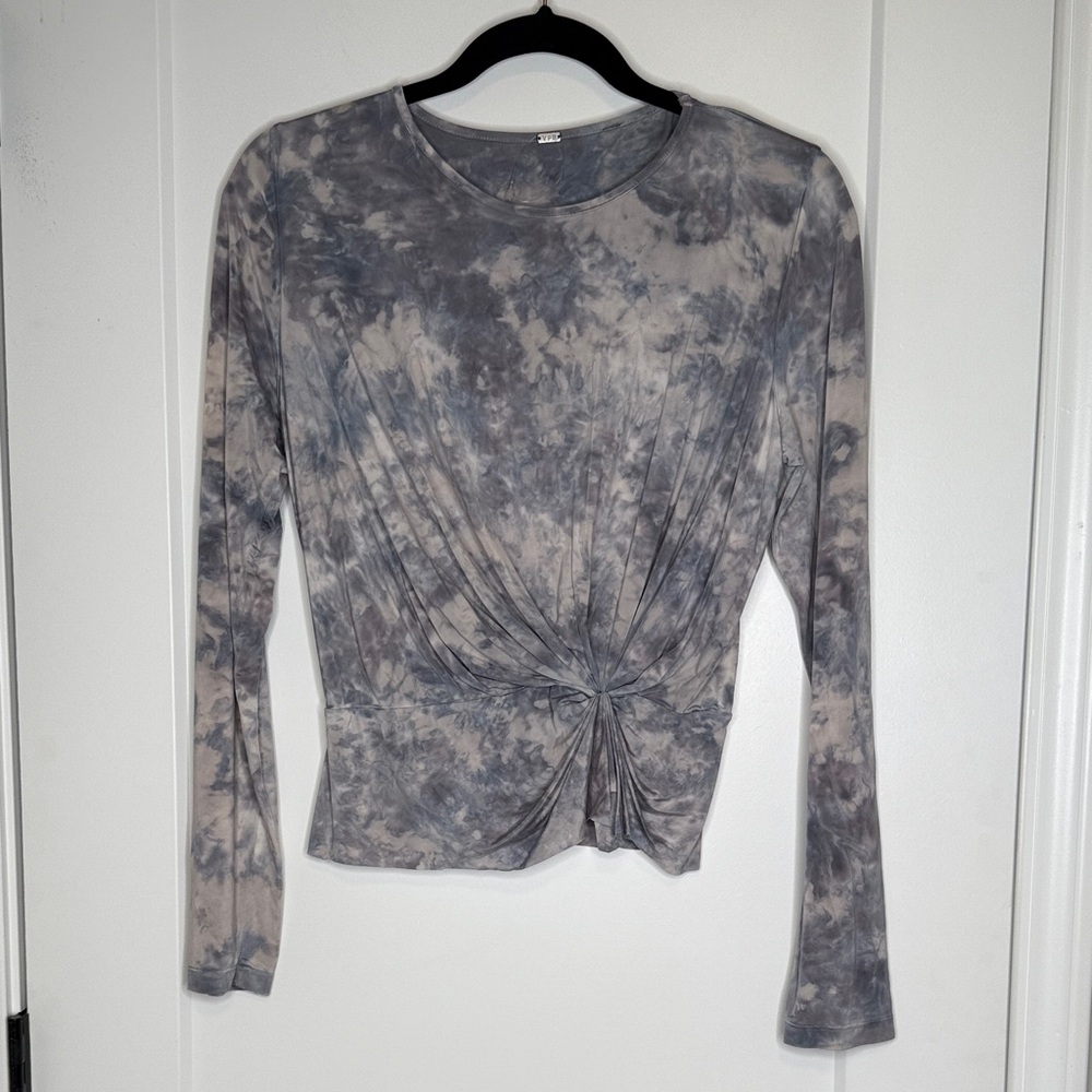Young Fabulous & Broke (YFB) Tie-Dye Long Sleeve Top